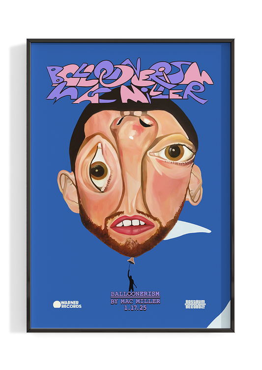 Mac Miller 'Balloonerism' Poster