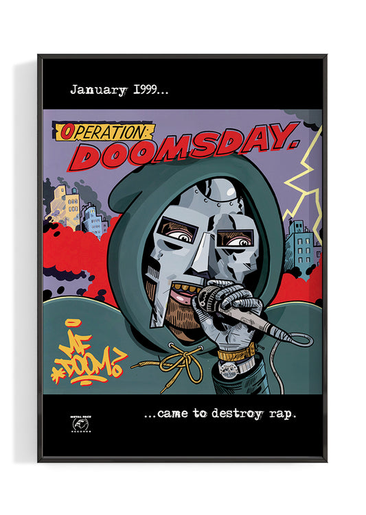 MF DOOM 'Operation: Doomsday' Poster