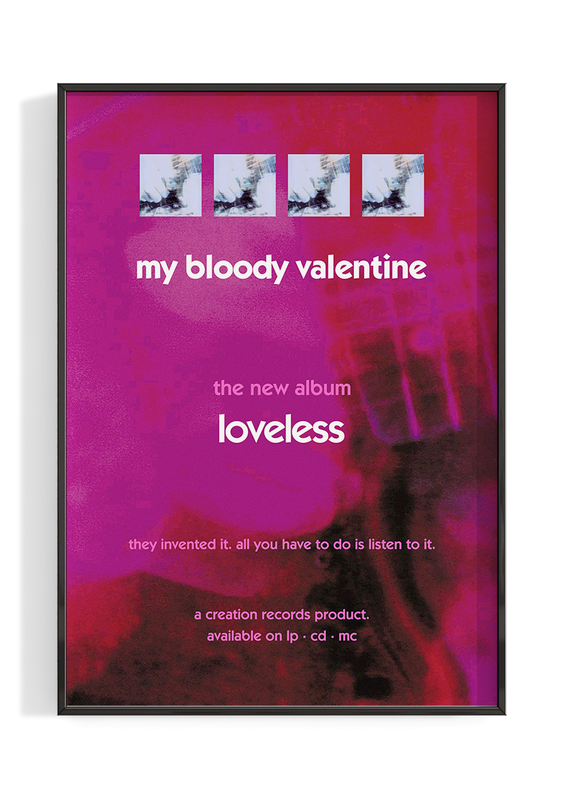 my bloody valentine 'Loveless' Poster