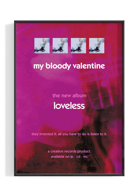 my bloody valentine 'Loveless' Poster