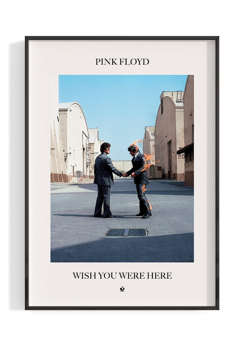 Pink Floyd 'Wish You Were Here' Poster – The Indie Planet