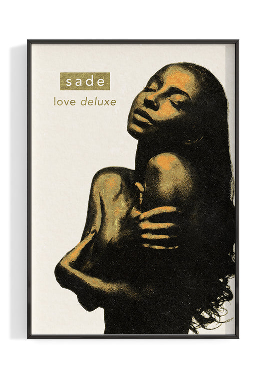 Sade 'Love Deluxe' Album Poster