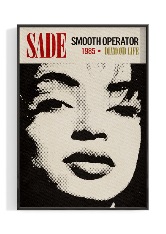 Sade 'Smooth Operator' Poster