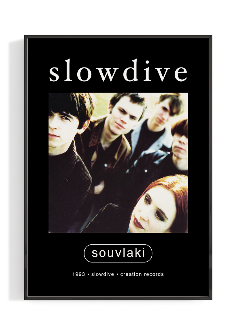 Slowdive 'Souvlaki' Poster