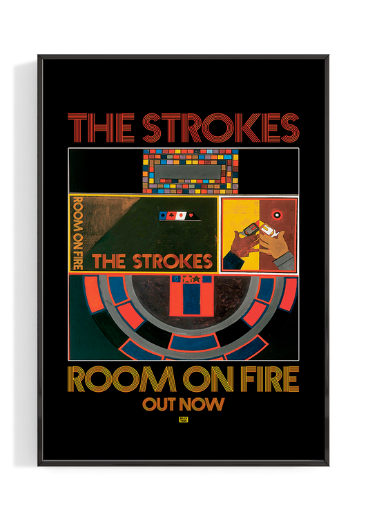 The Strokes 'Room On Fire' Album Poster