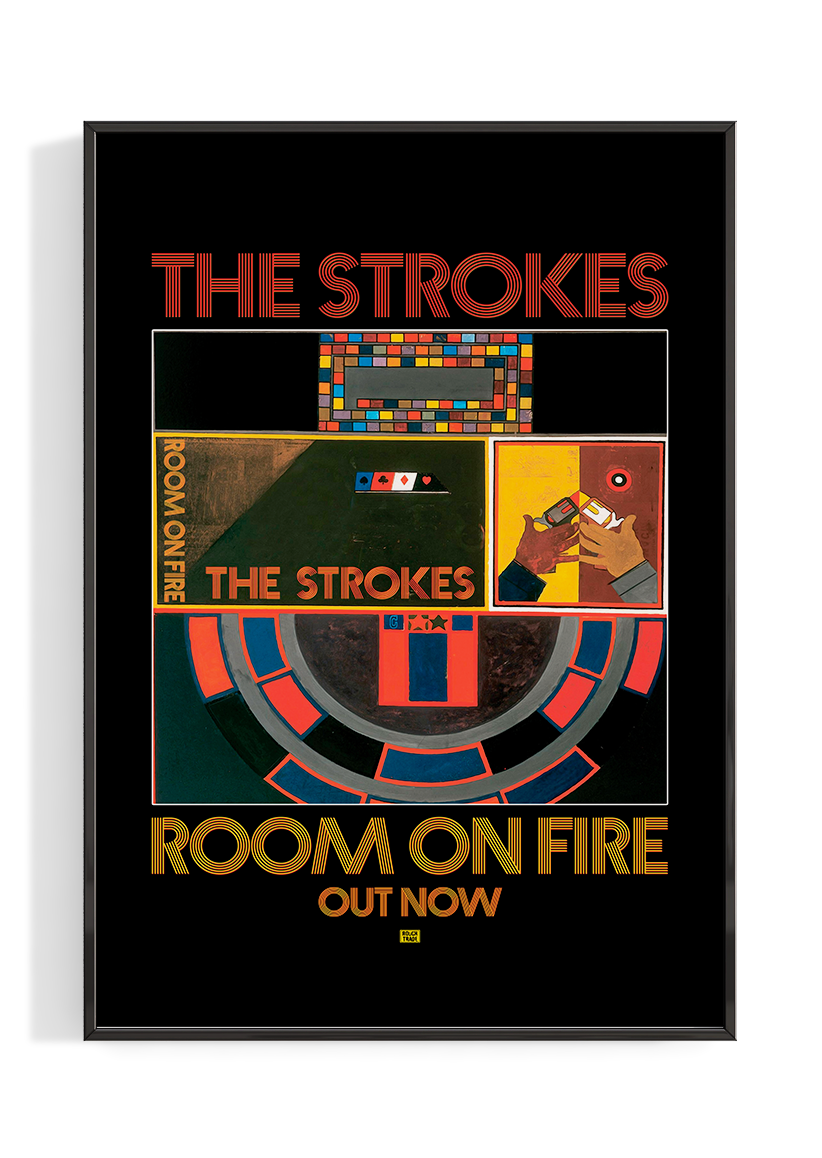 The Strokes 'Room On Fire' Album Poster