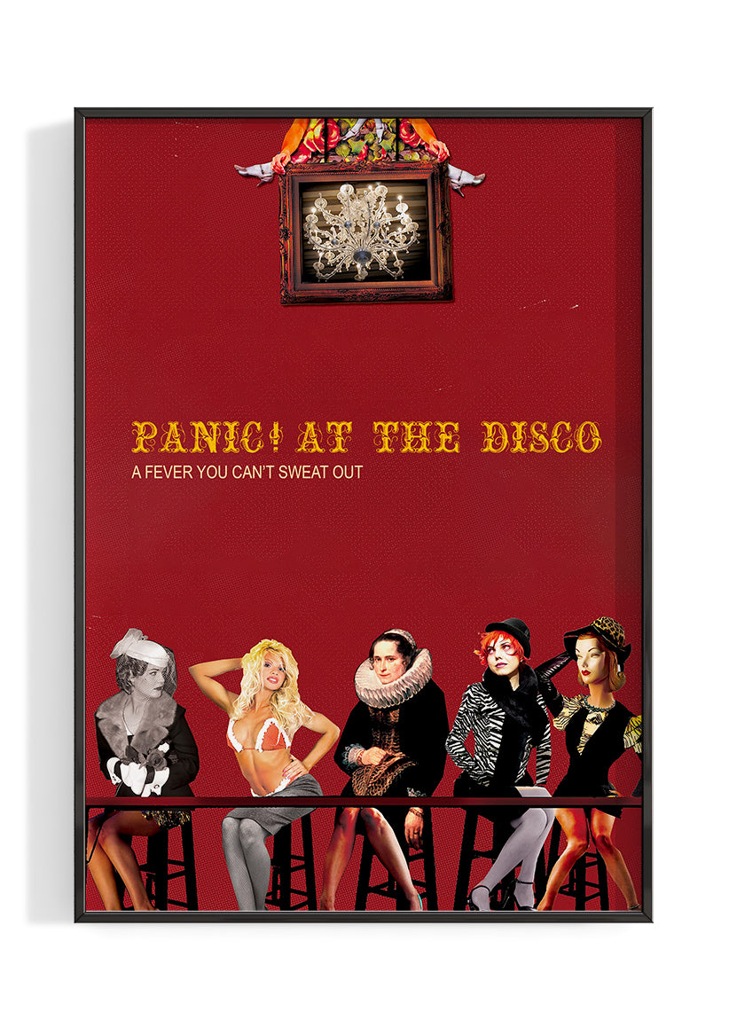Panic! At The Disco 'A Fever You Can't Sweat Out'  Album Poster