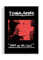 Fiona Apple 'Fast As You Can' Tour Poster