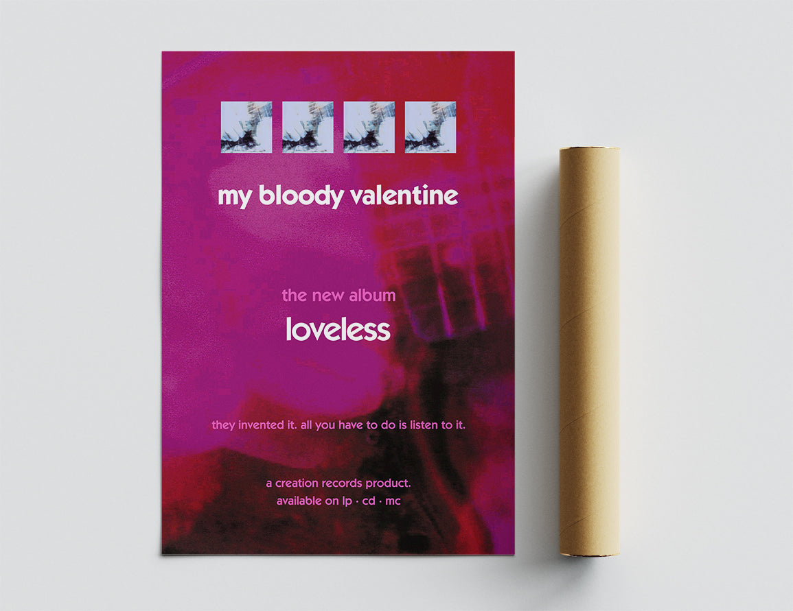 my bloody valentine 'Loveless' Poster
