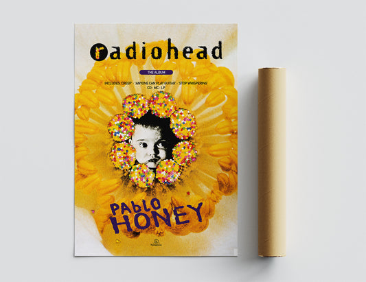 Radiohead 'Pablo Honey' Poster