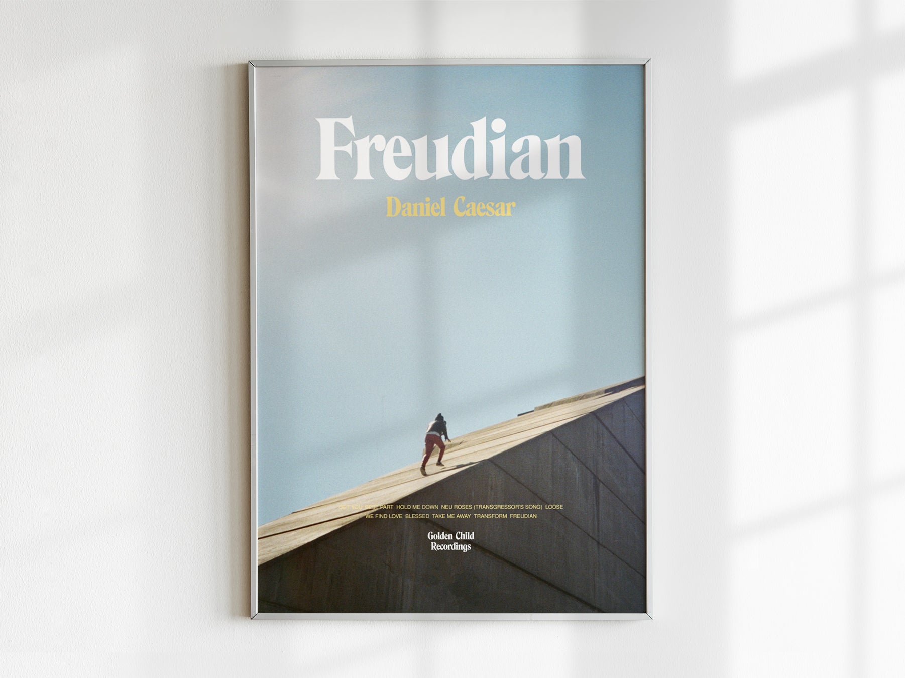 Daniel Caesar 'Freudian'  Album Poster