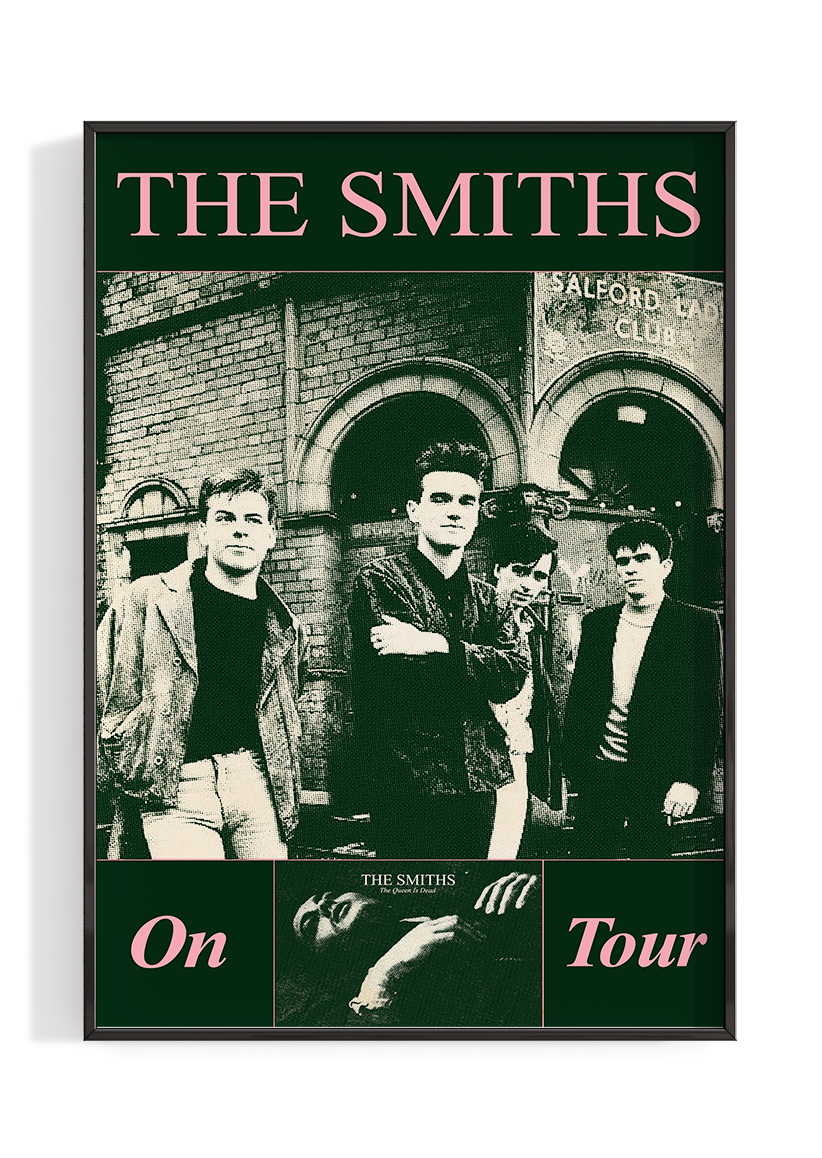 The Smiths 'The Queen Is Dead' Tour Poster