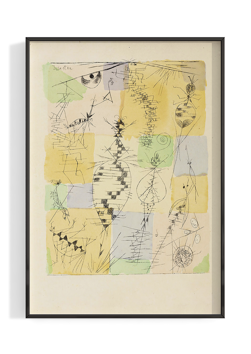 Insekten by Paul Klee (1919) Poster Print