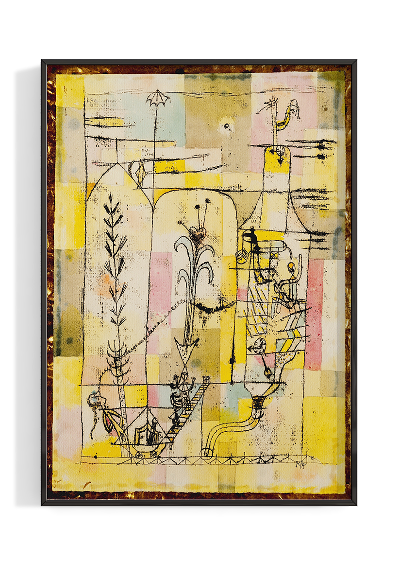 Tale à la Hoffmann by Paul Klee (1921) Poster Print