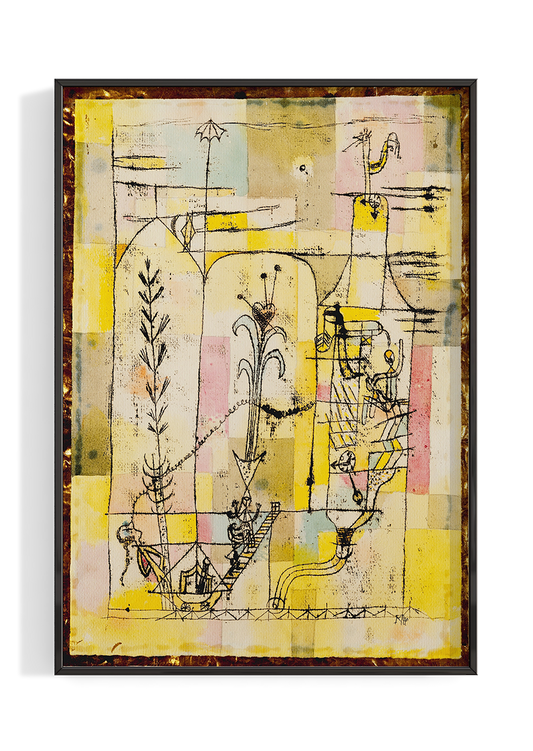 Tale à la Hoffmann by Paul Klee (1921) Poster Print