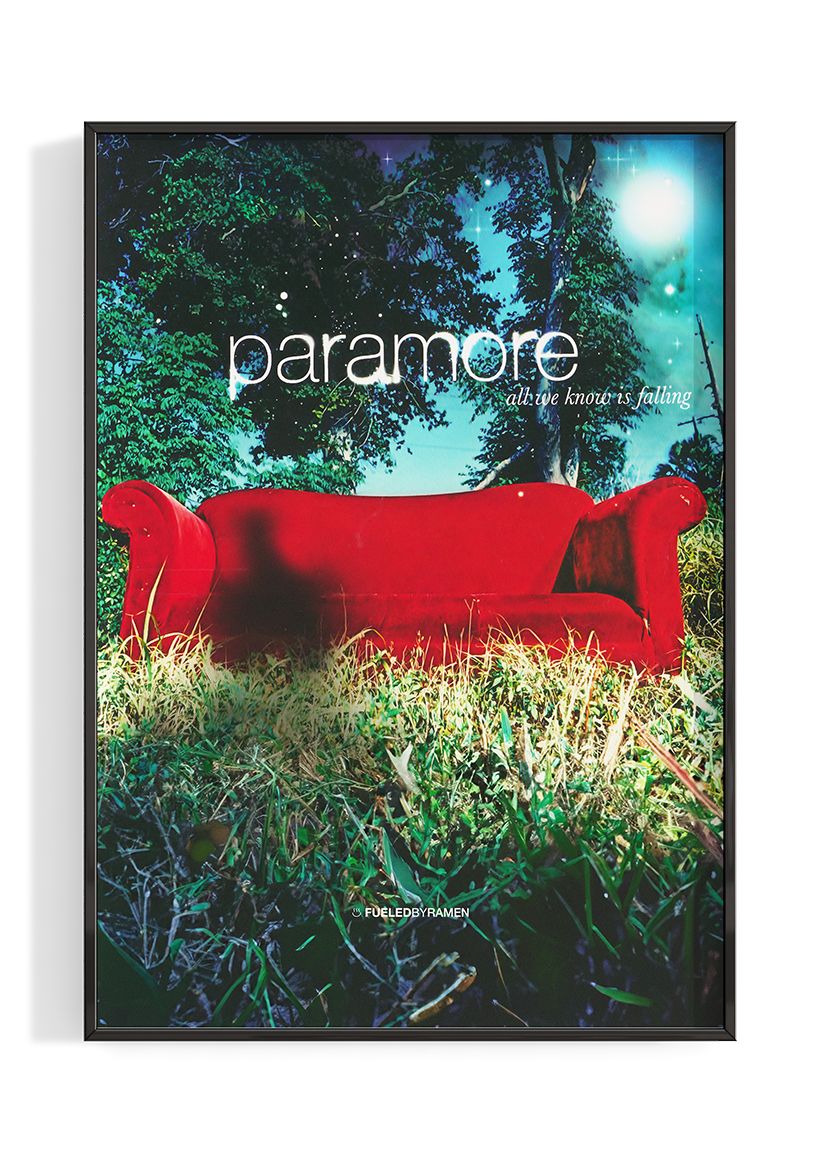 Paramore 'All We Know Is Falling' Album Poster