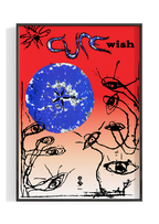 The Cure 'Wish' Album Poster