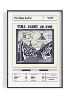 The Story So Far Album Tracklist Poster (Self Titled)