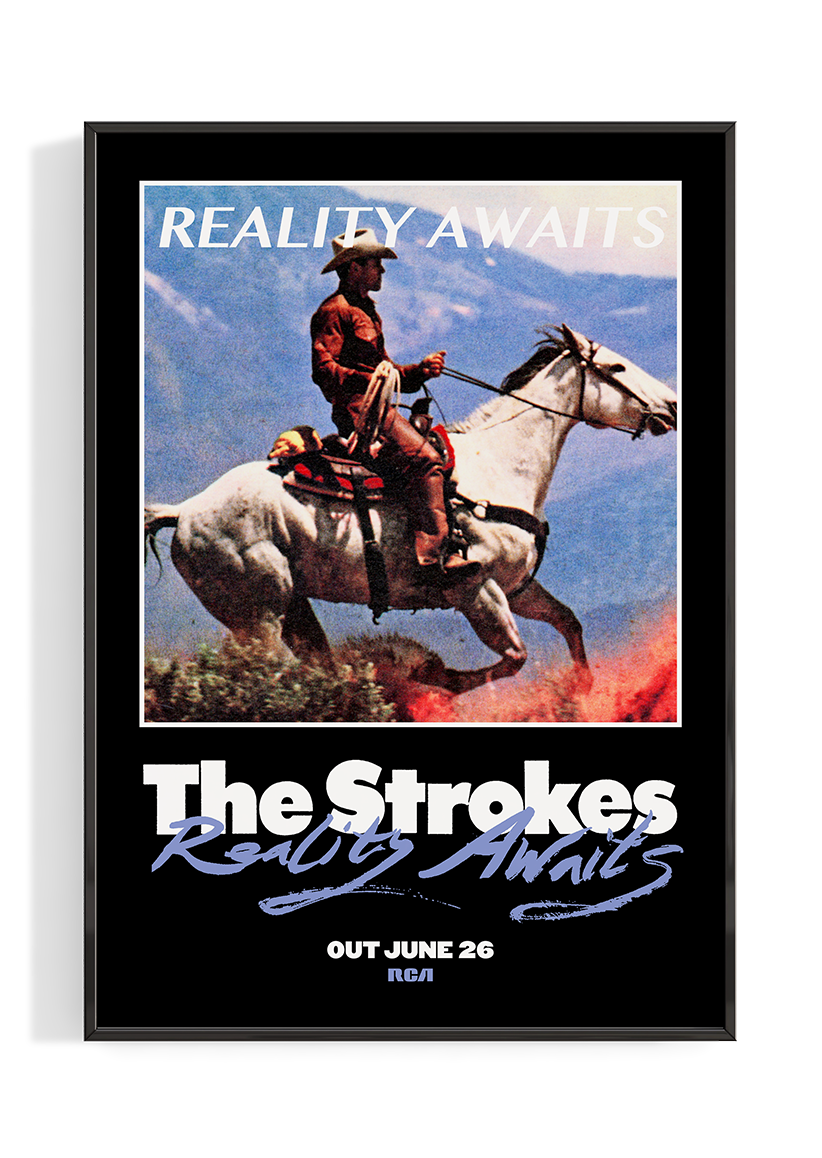 The Strokes 'Reality Awaits' Album Poster