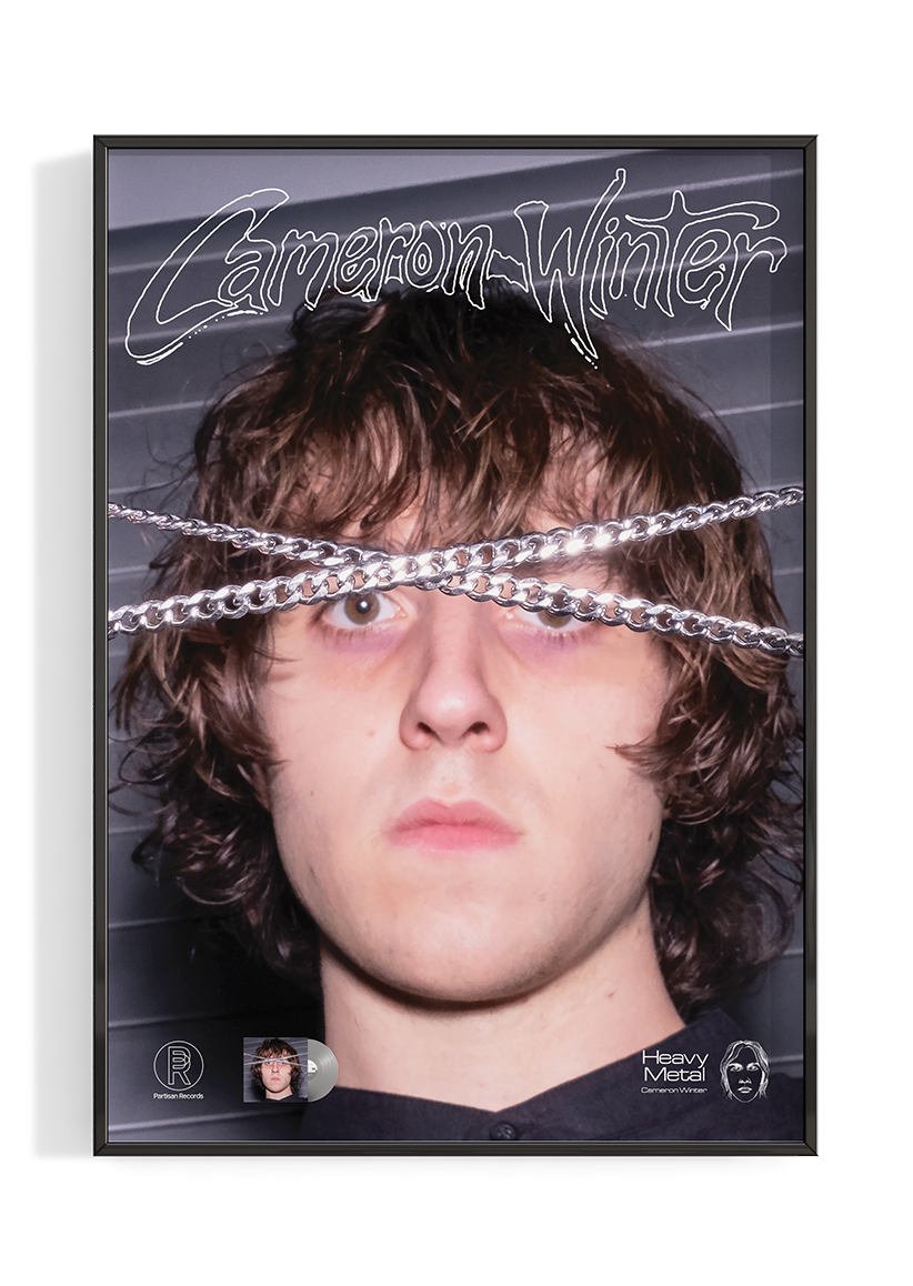 Cameron Winter 'Heavy Metal' Album Poster