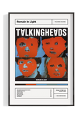 Talking Heads 'Remain In Light' Album Tracklist Poster Print
