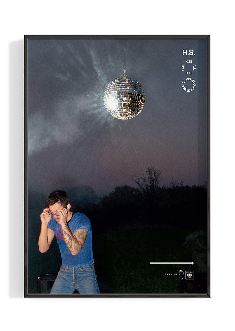 Harry Styles 'Kiss All the Time. Disco, Occasionally' Album Poster