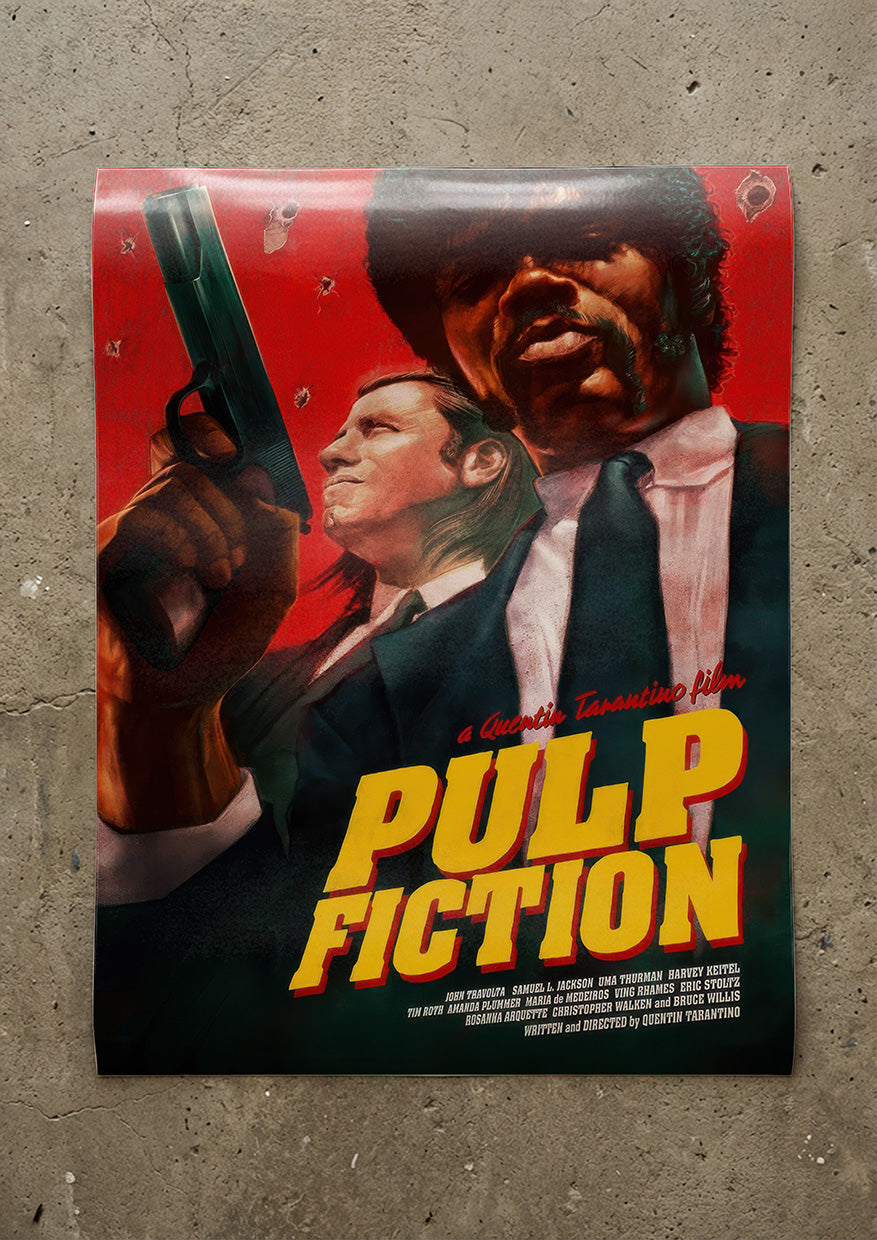 Pulp Fiction (1994) Movie Poster – The Indie Planet