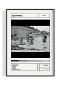 Slint 'Spiderland' Album Tracklist Poster