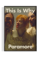 Paramore 'This Is Why' Album Poster