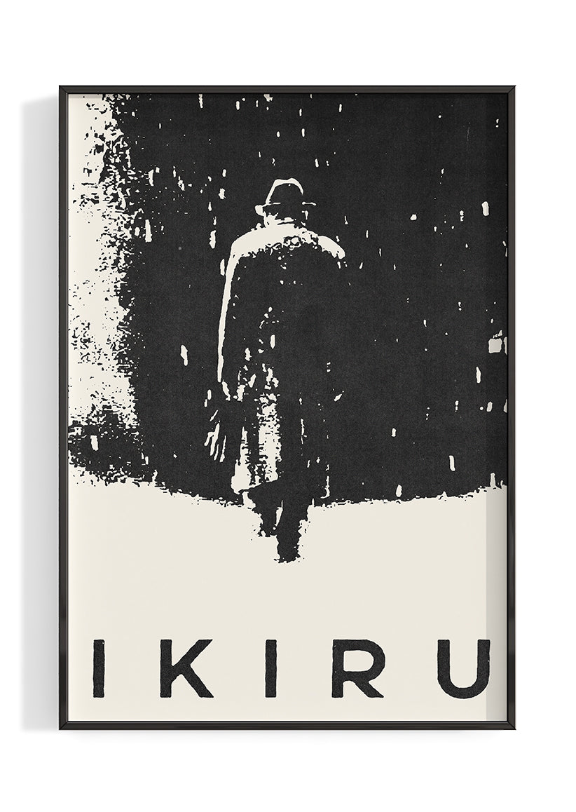 'Ikiru (1952) by Akira Kurosawa' Movie Poster