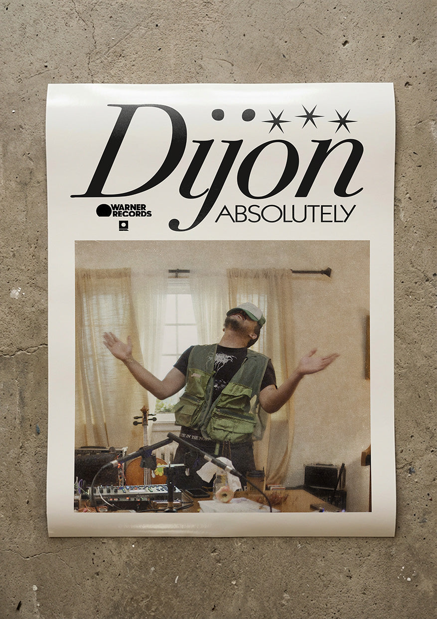 Dijon 'Absolutely' Poster – The Indie Planet
