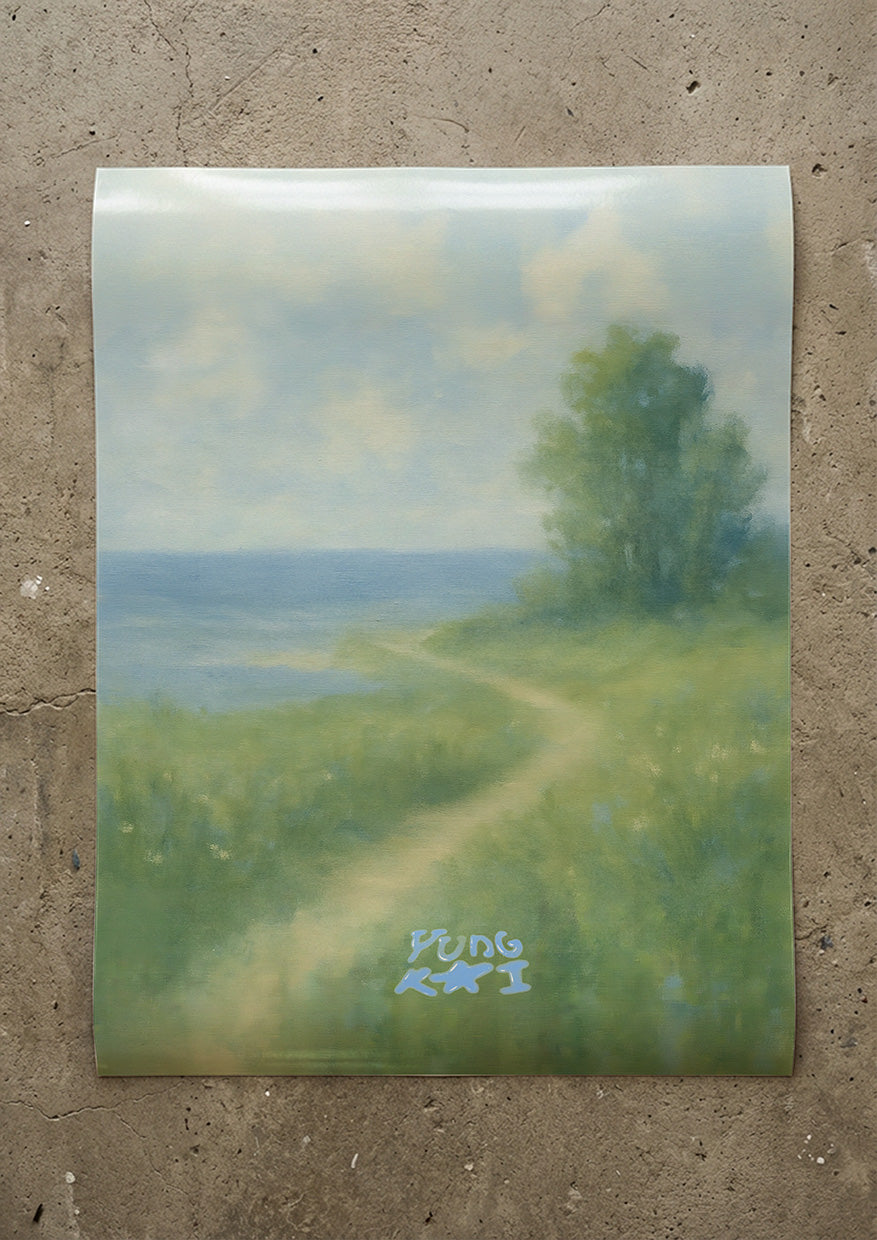 yung kai 'stay with the ocean, i'll find you' Album Poster