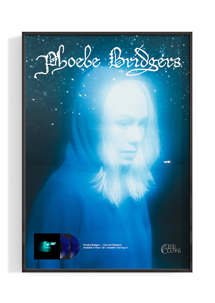 Phoebe Bridgers 'Lost Weekend' Promo Poster