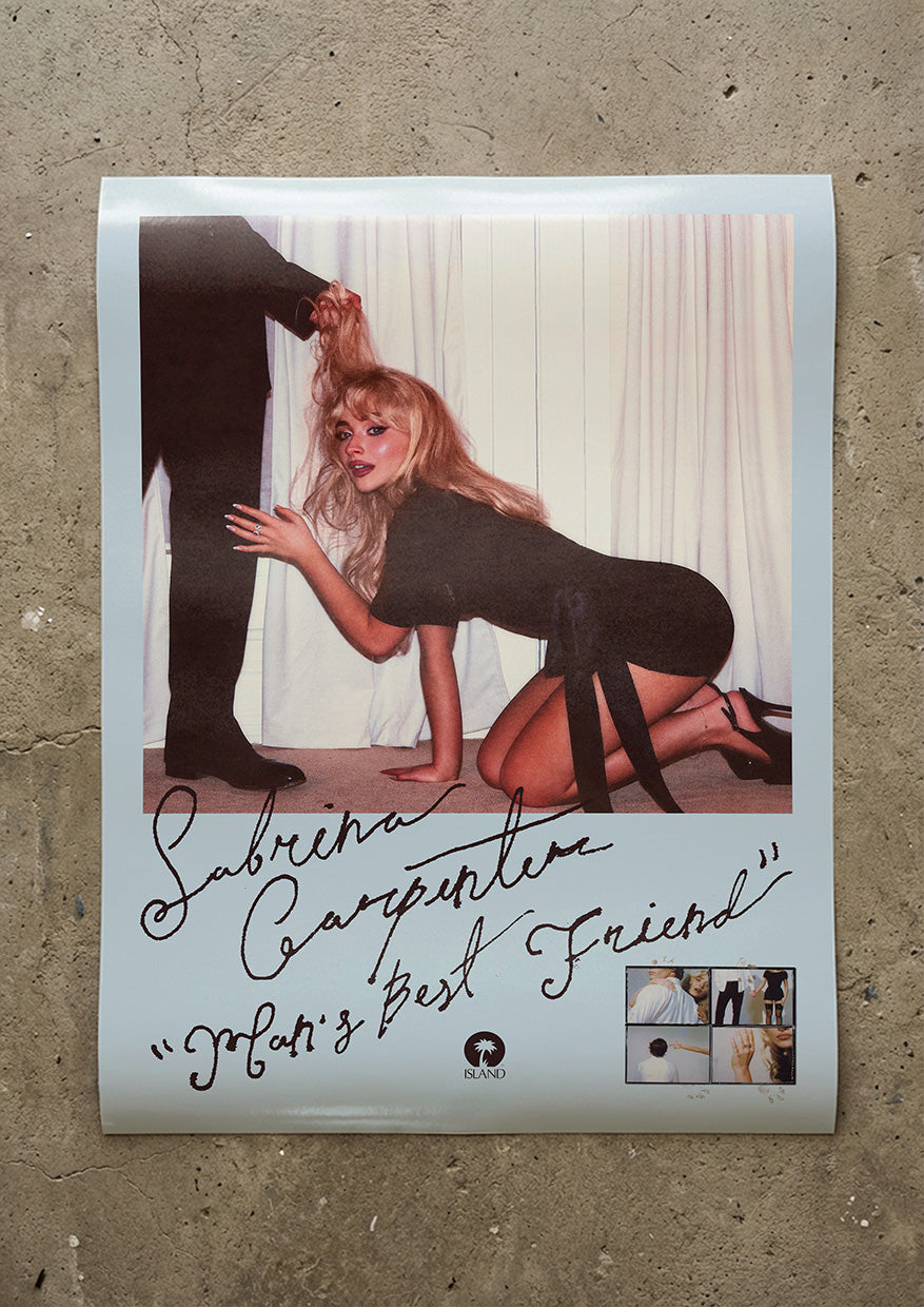 Sabrina Carpenter 'Man's Best Friend' Album Poster