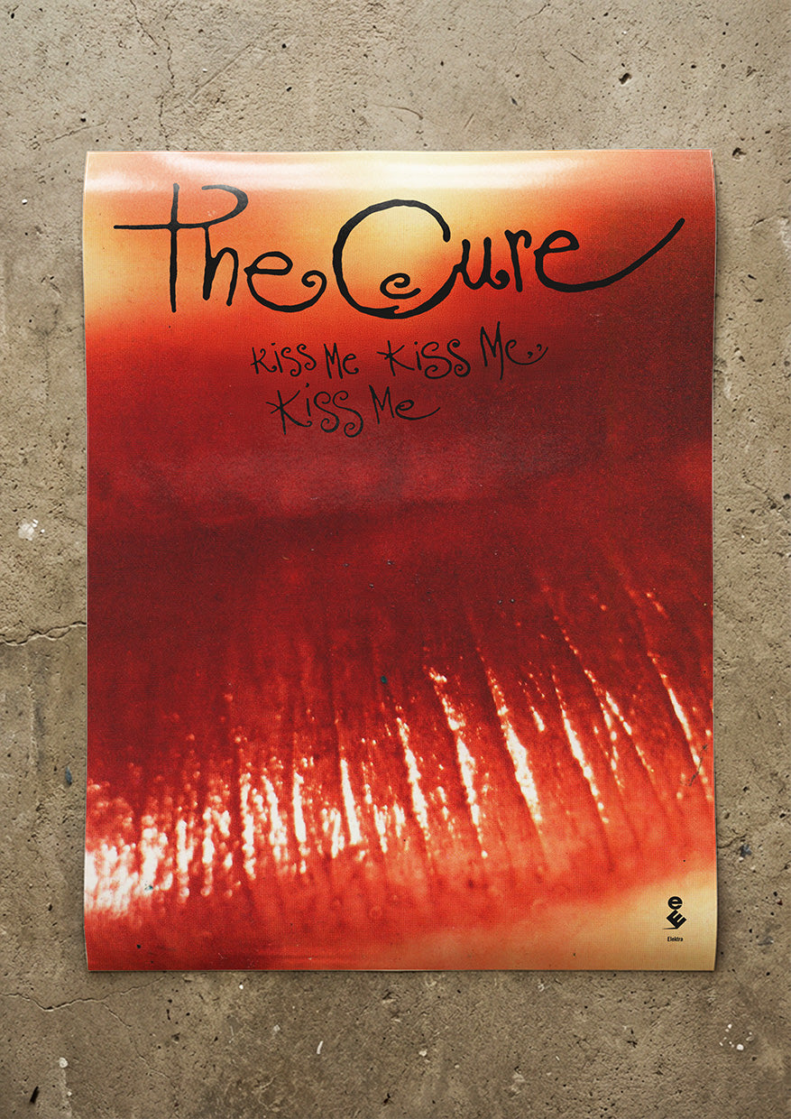 The Cure 'Kiss Me Kiss Me Kiss Me' Album Poster