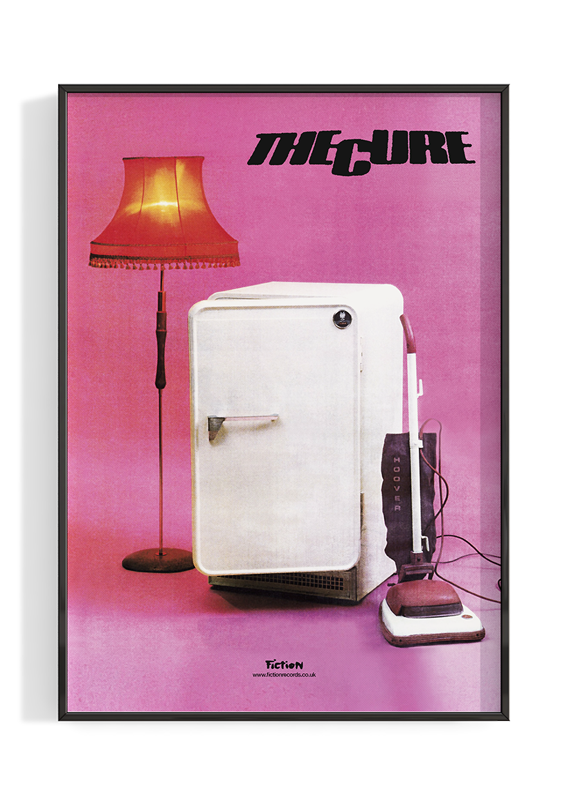 The Cure 'Three Imaginary Boys' Album Poster
