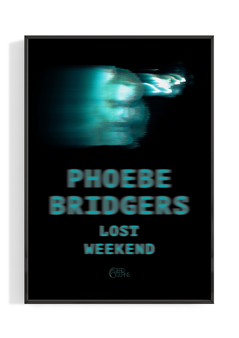 Phoebe Bridgers 'Lost Weekend' Album Poster