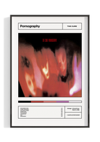 The Cure 'Pornography' Album Tracklist Poster
