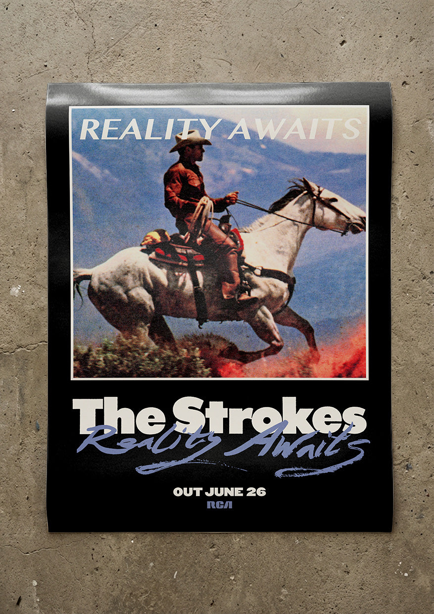 The Strokes 'Reality Awaits' Album Poster