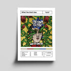The Story So Far 'What You Don't See' Album Tracklist Poster