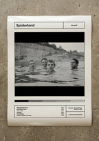 Slint 'Spiderland' Album Tracklist Poster