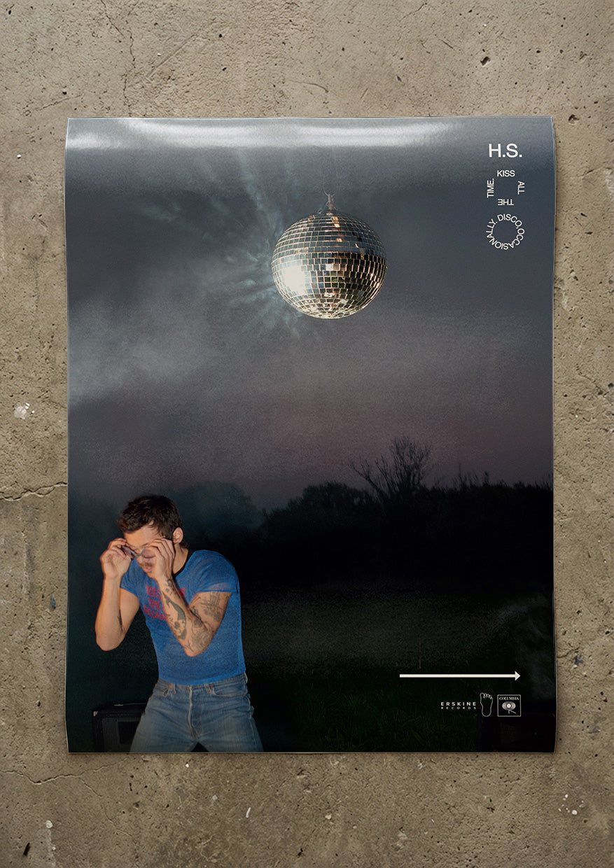 Harry Styles 'Kiss All the Time. Disco, Occasionally' Album Poster