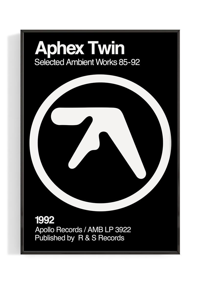 Aphex Twin 'Selected Ambient Works 85-92' Poster