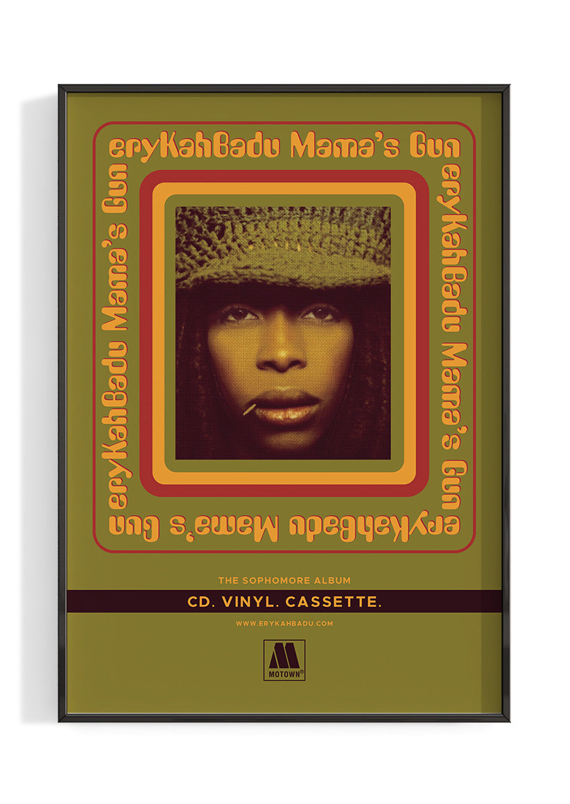 Erykah Badu 'Mama's Gun' Poster
