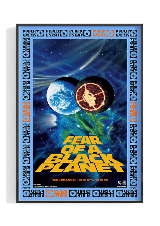 Public Enemy 'Fear Of A Black Planet' Poster