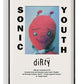Sonic Youth 'Dirty' Album Poster