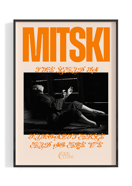 Mitski 'The Land Is Inhospitable And So Are We' Poster