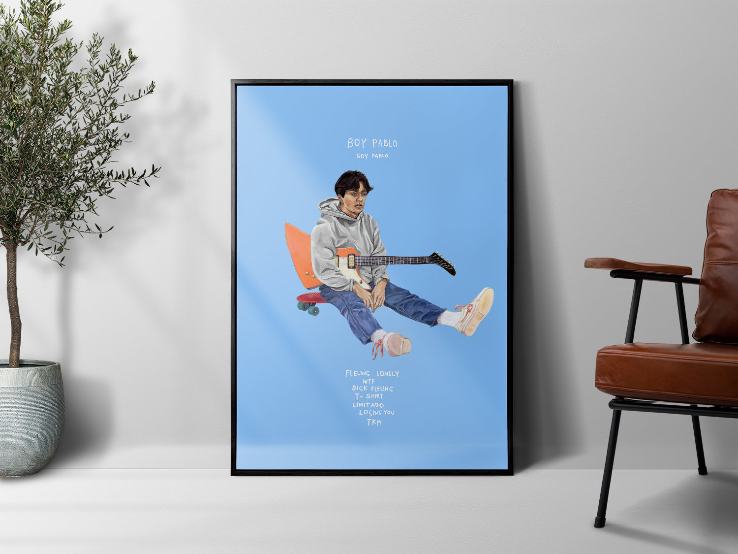 ortodoks sidde kirurg Boy Pablo 'Soy Pablo' Poster – The Indie Planet