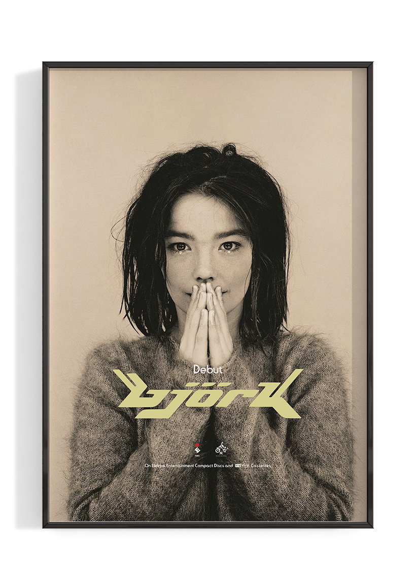 Bjork 'Debut' Poster