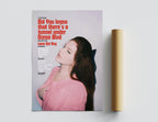 Lana Del Rey ' Did You Know That There's A Tunnel Under Ocean Blvd' Poster